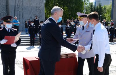 В год столетия новосибирской полиции