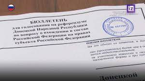 Жители освобожденных территорий Украины проголосовали на референдуме в Новосибирске