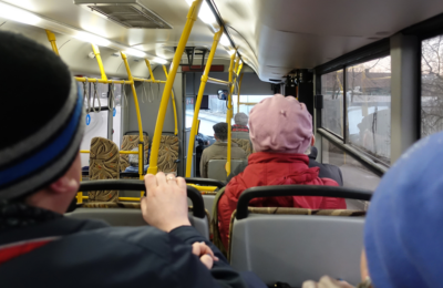 Автобусы меняют маршруты