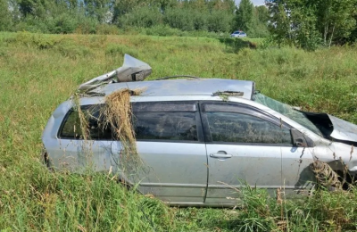 Пассажир пострадал в ДТП на Сузунской автодороге