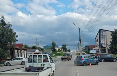 В Сузуне произошло очередное ДТП с участием мотоциклиста