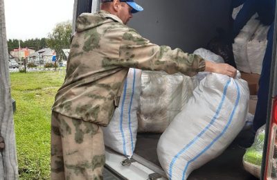 Сузунцы отправили вторую партию гуманитарной помощи для жителей Курской области 