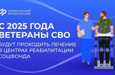 С 2025 года новосибирские ветераны СВО будут проходить лечение в центрах реабилитации Социального фонда