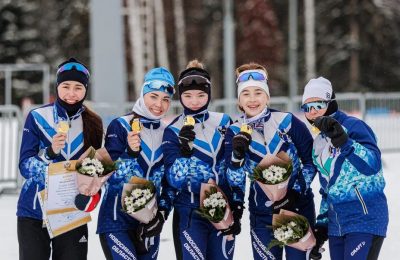 Сузунская спортсменка в составе сборной Новосибирской области выиграла патрульную гонку