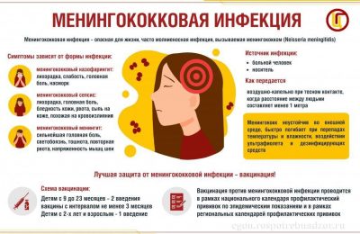 Менингококковая инфекция и меры её профилактики