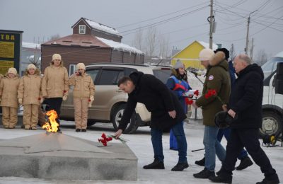 Торжественный митинг, посвящённый Дню защитника Отечества