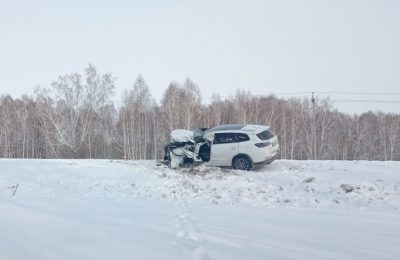 Вчера на территории Сузунского района произошло дорожно-транспортное происшествие