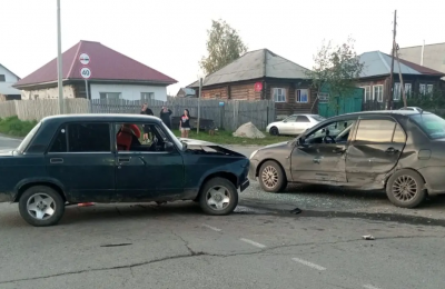 29 августа на территории Сузуна произошло дорожно-транспортное происшествие
