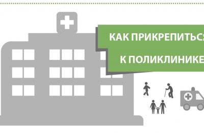 Как прикрепиться к поликлинике?