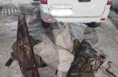 В Сузунском районе полицейскими задержаны подозреваемые в незаконной охоте