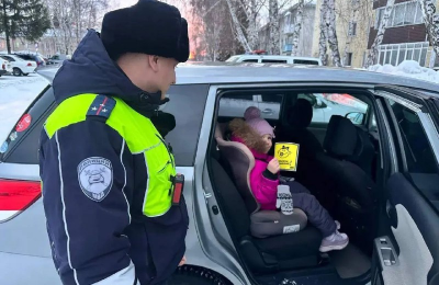 Сотрудники Госавтоинспекции Сузунского района провели акцию «Ребенок-пассажир»