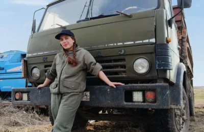 «Я уже не отдам КамАЗ» Екатерина Бутенко из Шигаево нашла своё место за рулём большегруза