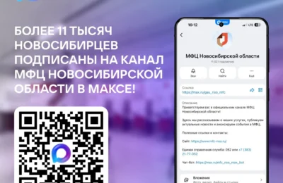 «МФЦ Новосибирской области» в МАХ