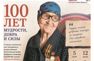 Юнкоровская страничка «Подросток» ва газете №33 от 13 августа 2026 года