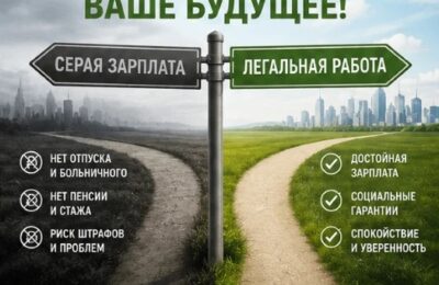 Откажись от нелегального заработка. Выбирай достойное будущее