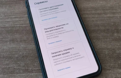 Справка об оружии